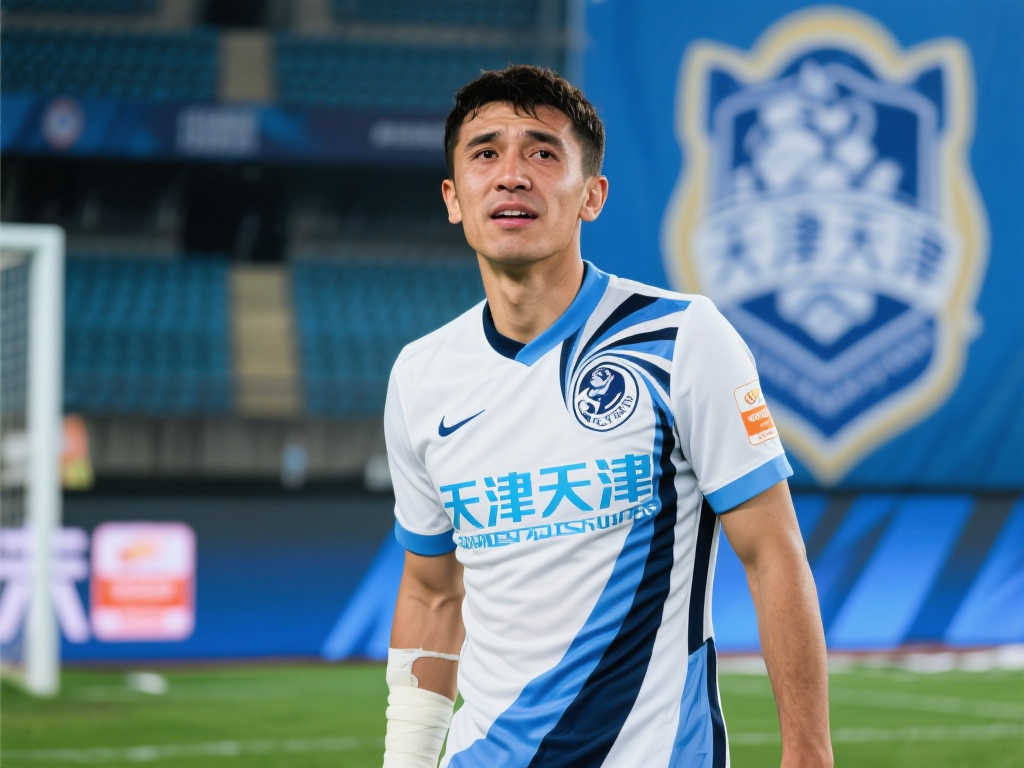 吾米提江：重返天津踢球倍感欣慰，天津是我生命的转折点